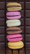 macarons multicolores