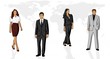 Group of business and office people Group of business and office people