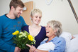 besuch im krankenhaus