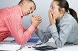 office wrestling