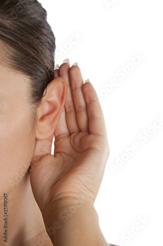 Photo: woman listen woman listen