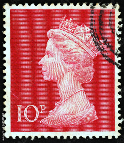 queen elizabeth 2nd. Stamp Queen Elizabeth 2nd,