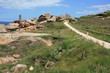 Côte de granit rose à Ploumanach (Bretagne, Morbihan)