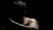 Video: Boxer Sparring in Shadows in Slow Motion (medium) Boxer Sparring in Shadows in Slow Motion (medium)