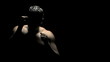 Video: Boxer Spars in Shadows Boxer Spars in Shadows