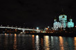 Christ the Saviour at night. Moscow.