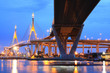 Industry circle bridge,bangkok,thailand