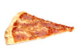 Pizza slice close-up Pizza slice close-up