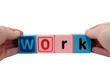 work in hands