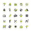 Green Black Website Icons