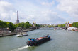 Paris tour Eiffel et pont Alexandre 3