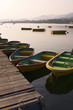 Boats on the lake