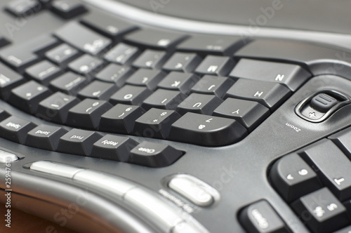 Photo: Ergonomic keyboard Ergonomic keyboard
