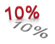 10 Prozent
