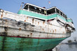 Rrusty fishing boat