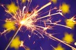 eu flag and sparkler eu flag and sparkler