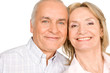 Happy pensioners couple