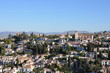 Grenade depuis l'Alhambra - Andalousie - Espagne Grenade depuis l'Alhambra - Andalousie - Espagne