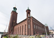 The famous City hall of Stockholm The famous City hall of Stockholm