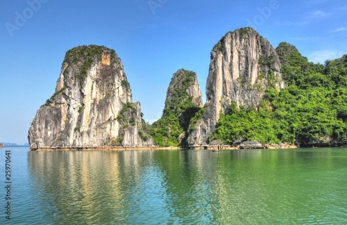 Photo: Limestone Mountains, Halong Bay, Vietnam Limestone Mountains, Halong Bay, Vietnam