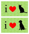 I Heart Cats and Dogs