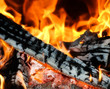 blazing flame afire with coals blazing flame afire with coals