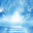stairs in sky