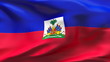 Video: Creased HAITI flag in wind in slow motion Creased HAITI flag in wind in slow motion