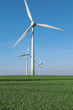 Wiatraki symbol zielonej energii Wiatraki symbol zielonej energii