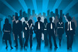 Business people at the city