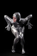 Beautiful girl in futuristic suit Beautiful girl in futuristic suit