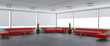 Modern interior of a room