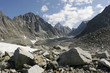 Ice field. Transbaikalia.