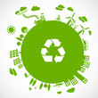 green earth - sustainable development concept