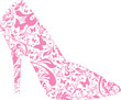 floral high heel