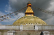 Boudhanath in gold Boudhanath in gold