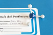 chemistry teacher's register -  registro di scuola