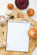 notebook for culinary recipes