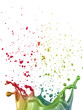 multicolor splash