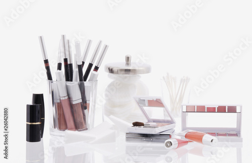 Photo: Studio shot of assorted makeup Studio shot of assorted makeup