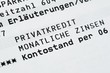 Privatkredit