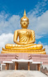 big Buddha in sky and clear air
