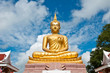 big Buddha in sky and clear air