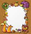 Autumnal frame