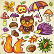 Autumnal set Autumnal set