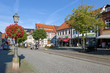 Die Fußgängerzone in Bückeburg