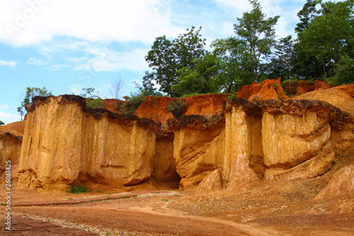 Photo: Famous soil erosion Famous soil erosion
