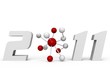 2011 International Year of Chemistry - a 3d image