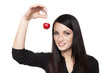 Produce - fruit woman with cherry