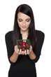 Produce - fruit woman with cherries